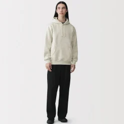 Sweatshirt à capuche en coton mélangé pour homme