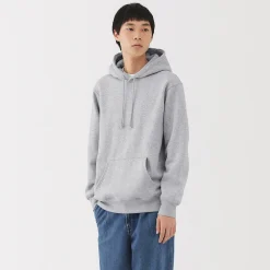 Sweatshirt à capuche en coton mélangé pour homme