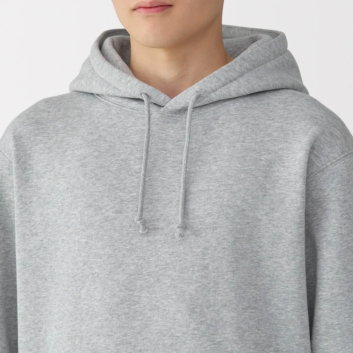 Sweatshirt à capuche en coton mélangé pour homme