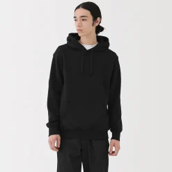 Sweatshirt à capuche en coton mélangé pour homme