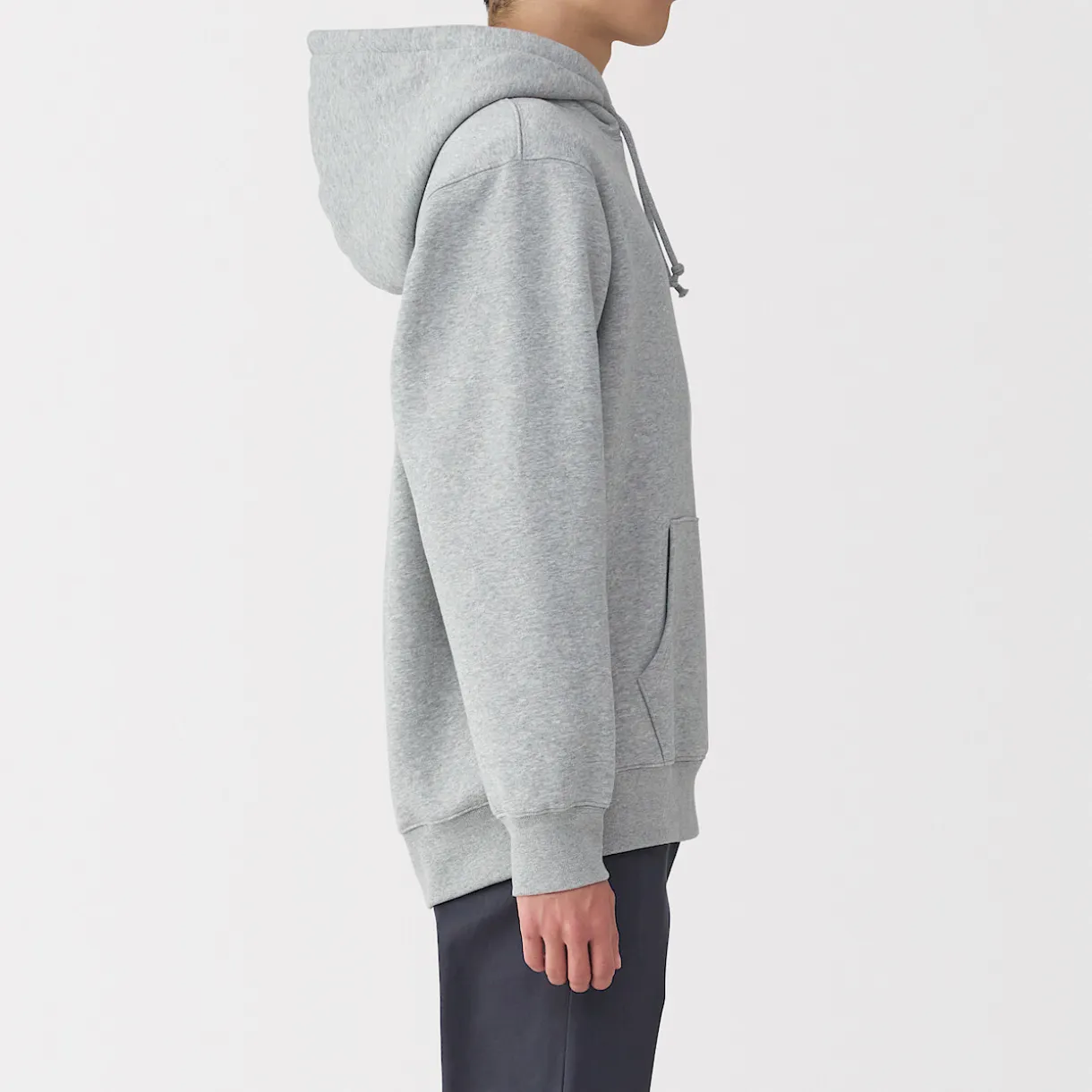 Sweatshirt à capuche en coton mélangé pour homme