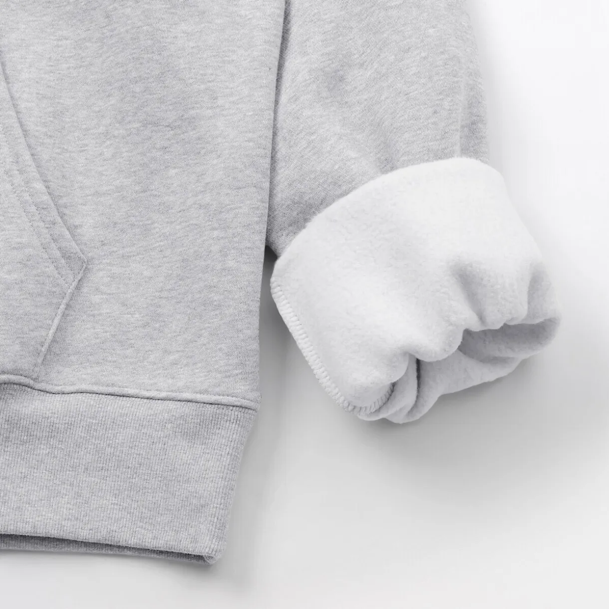 Sweatshirt à capuche en coton mélangé pour homme