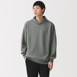 Sweat-shirt à capuche gaufré Quick Dry pour homme