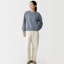 Sweat-shirt en coton mélangé pour femme