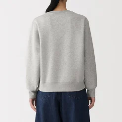 Sweat-shirt en coton mélangé pour femme