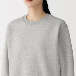 Sweat-shirt en coton mélangé pour femme