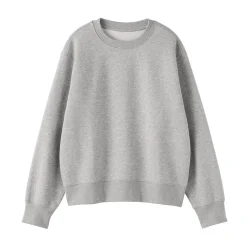 Sweat-shirt en coton mélangé pour femme