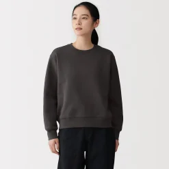 Sweat-shirt en coton mélangé pour femme