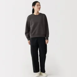 Sweat-shirt en coton mélangé pour femme