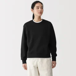 Sweat-shirt en coton mélangé pour femme