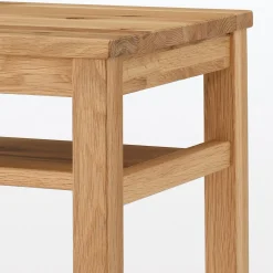 Table de nuit en chêne