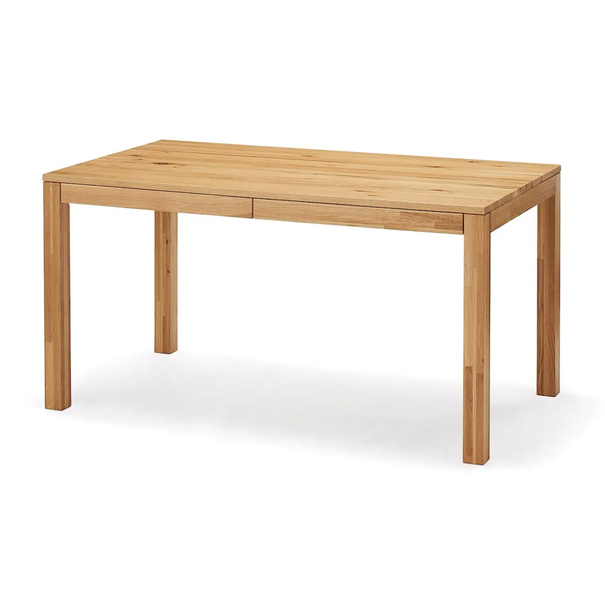 Table en chêne naturel 140cm