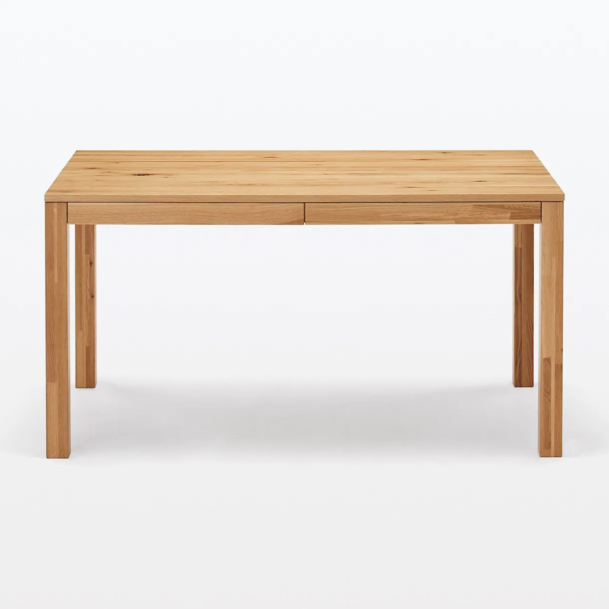 Table en chêne naturel 140cm