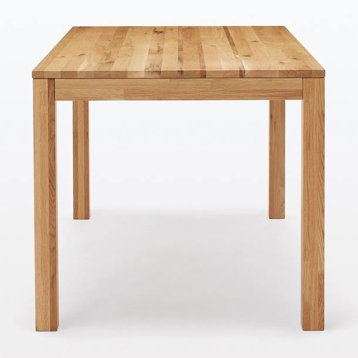 Table en chêne naturel 140cm