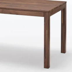 Table en noyer naturel 140cm