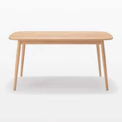 Table en être massif à pieds arrondis ‐ Moyenne