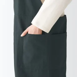 Tablier croisé dans le dos en coton