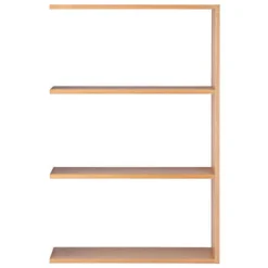 Étagère additionnelle large en chêne ‐ 3 niveaux (Dont Eco‐part. 1,80 €)