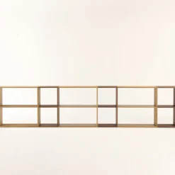 Étagère additionnelle large en chêne ‐ 3 niveaux (Dont Eco‐part. 1,80 €)