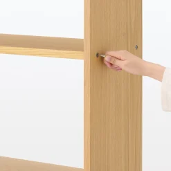 Étagère additionnelle large en chêne ‐ 3 niveaux (Dont Eco‐part. 1,80 €)