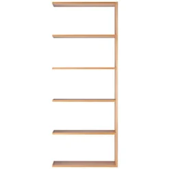 Étagère additionnelle large en chêne ‐ 5 niveaux (Dont Eco‐part. 2,80 €)