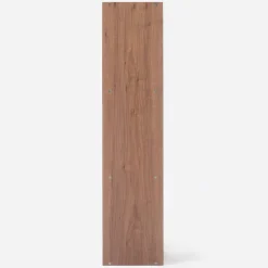 Étagère additionnelle étroite en noyer ‐ 3 niveaux (Dont Eco‐part. 1,80 €)