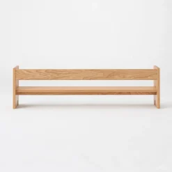 Étagère de bureau en bois de chêne