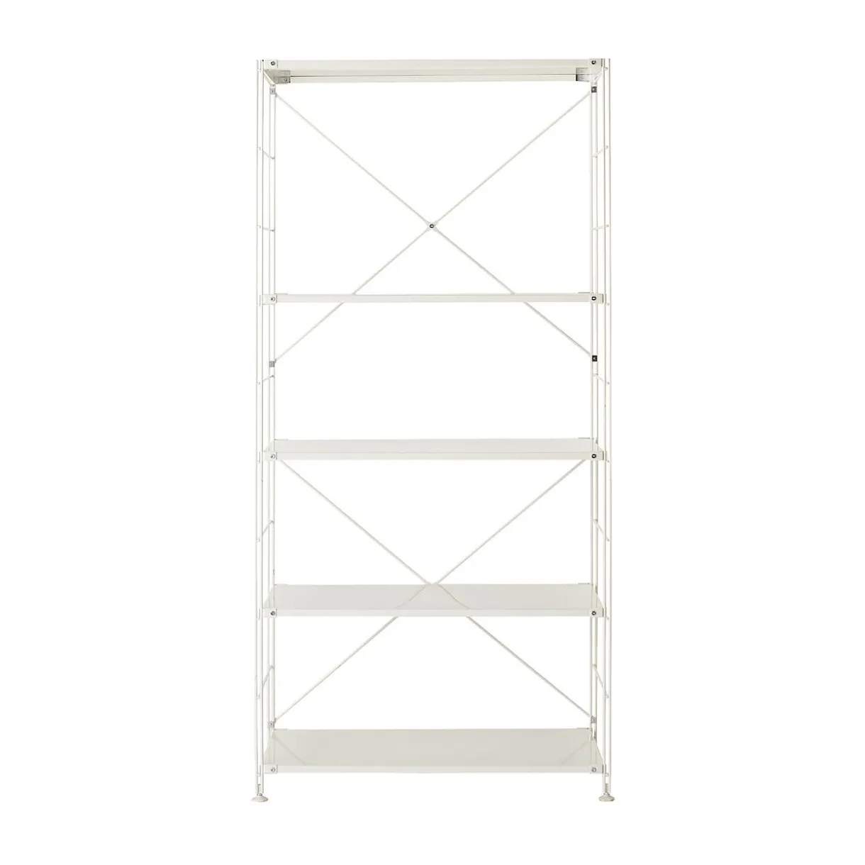 Étagère en acier gris clair - Large, grande