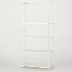 Étagère en acier gris clair - Large, grande