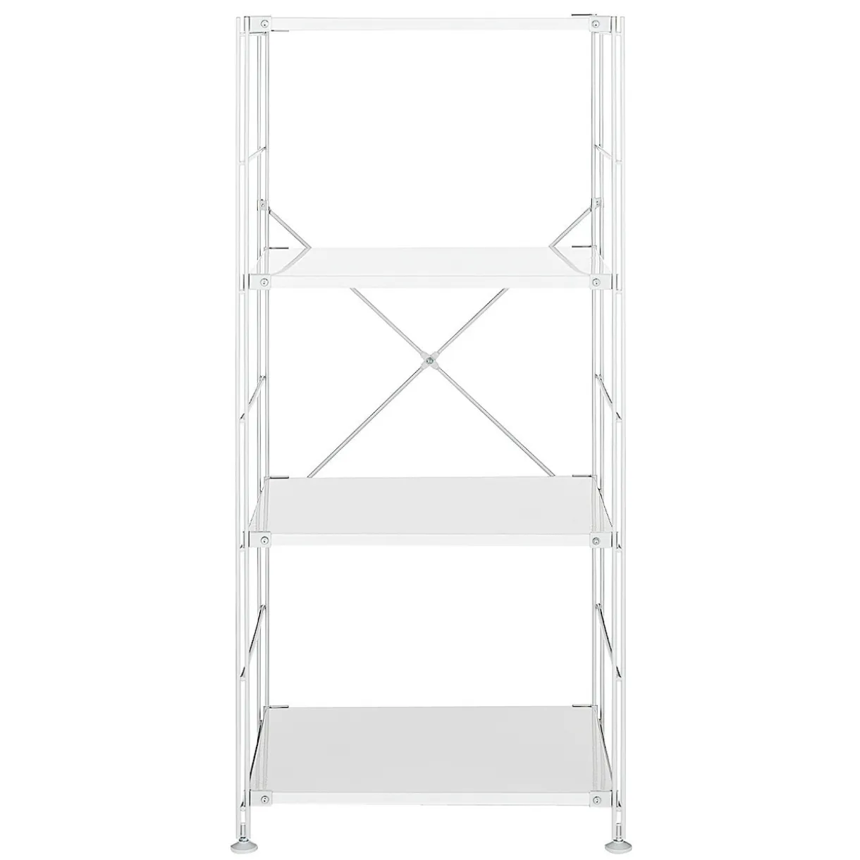 Étagère en acier gris clair - Étroite, moyenne