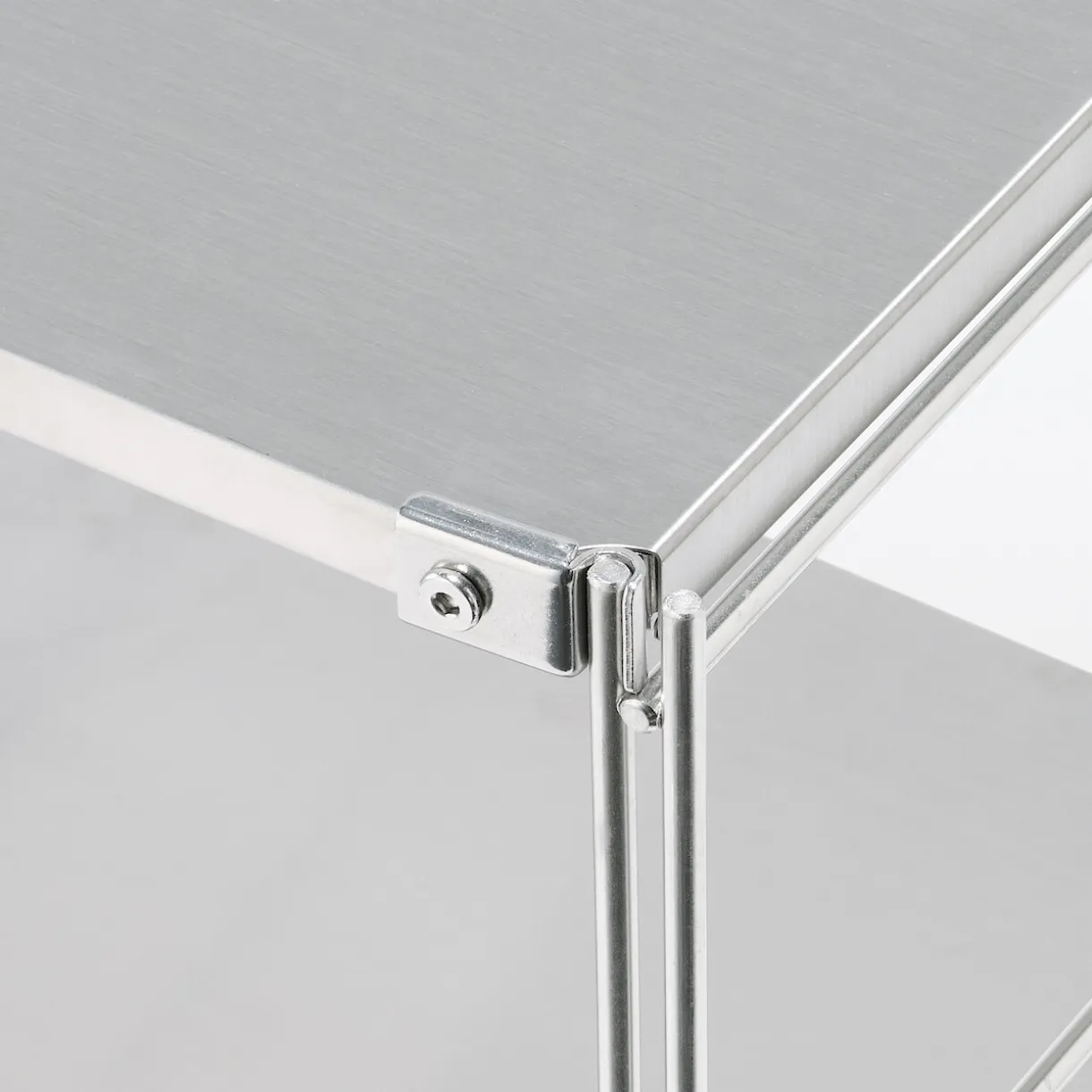 Étagère en acier inoxydable ‐ Large ‐ Grande (Dont Eco‐part. 1,80 €)