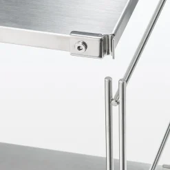 Étagère en acier inoxydable ‐ Large ‐ Grande (Dont Eco‐part. 1,80 €)