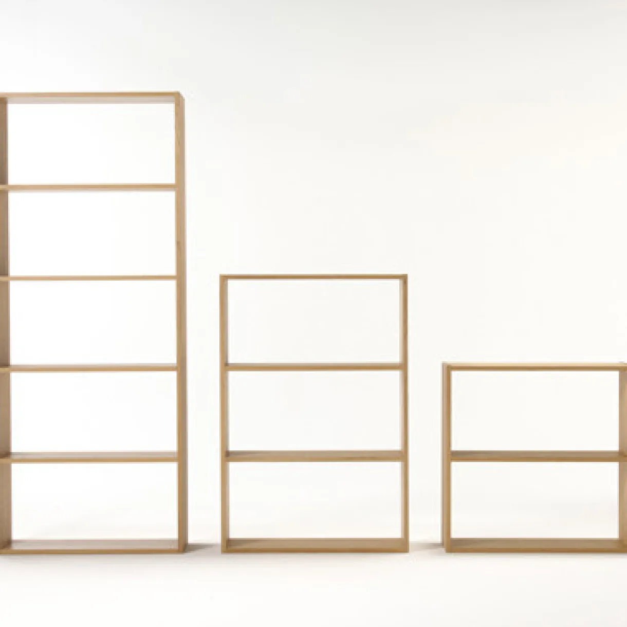 Étagère large en chêne ‐ 2 niveaux (Dont Eco‐part. 1,80€)