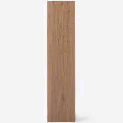 Étagère étroite en noyer ‐ 3 niveaux (Dont Eco‐part. 1,80 €)