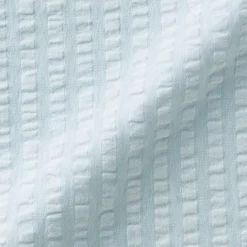 Taie d'oreiller en coton Seersucker 65 x 65 cm