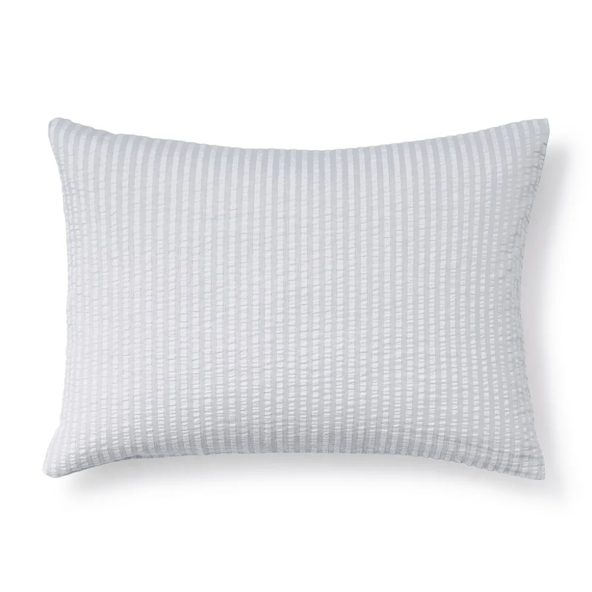 Taie d'oreiller en coton Seersucker 65 x 65 cm