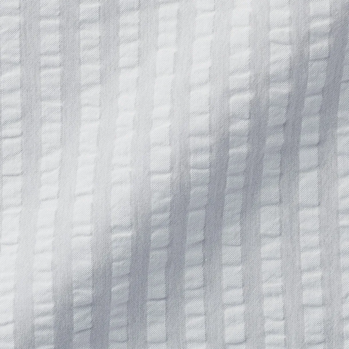 Taie d'oreiller en coton Seersucker 65 x 65 cm