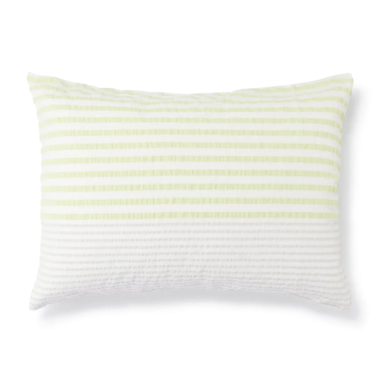 Taie d'oreiller en coton Seersucker 65 x 65 cm