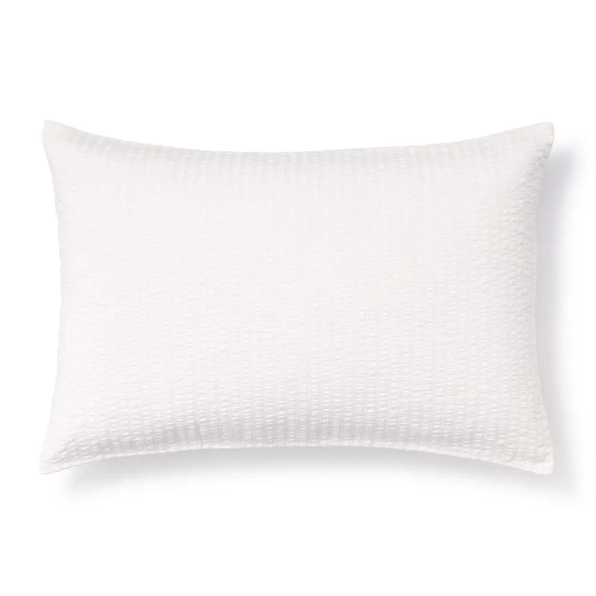 Taie d'oreiller en coton Seersucker 65 x 65 cm