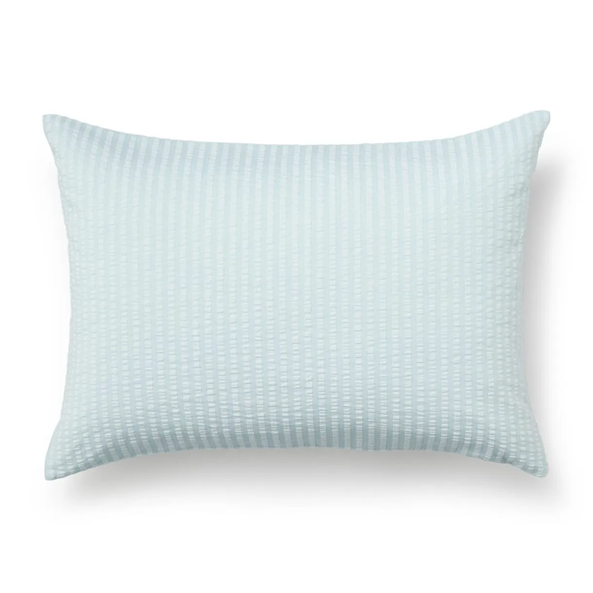 Taie d'oreiller en coton Seersucker 65 x 65 cm