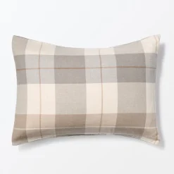 Taie d'oreiller en flanelle de coton - Moyenne