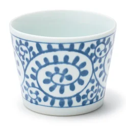 Tasse à saké en porcelaine Hasami - Motif arabesque