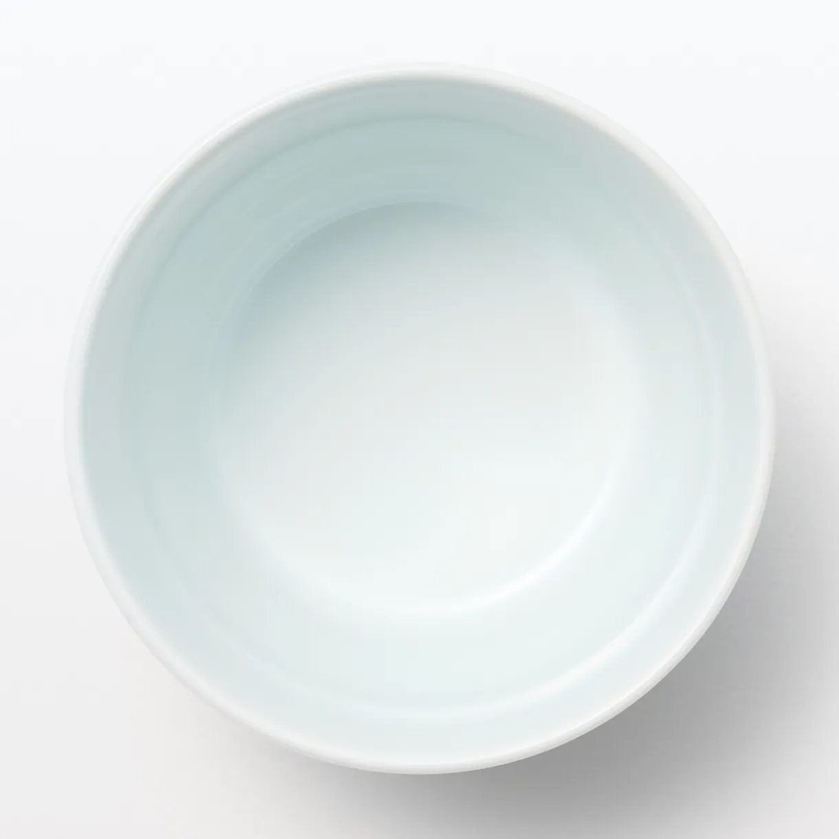 Tasse à saké en porcelaine Hasami - Motif rayures éventail