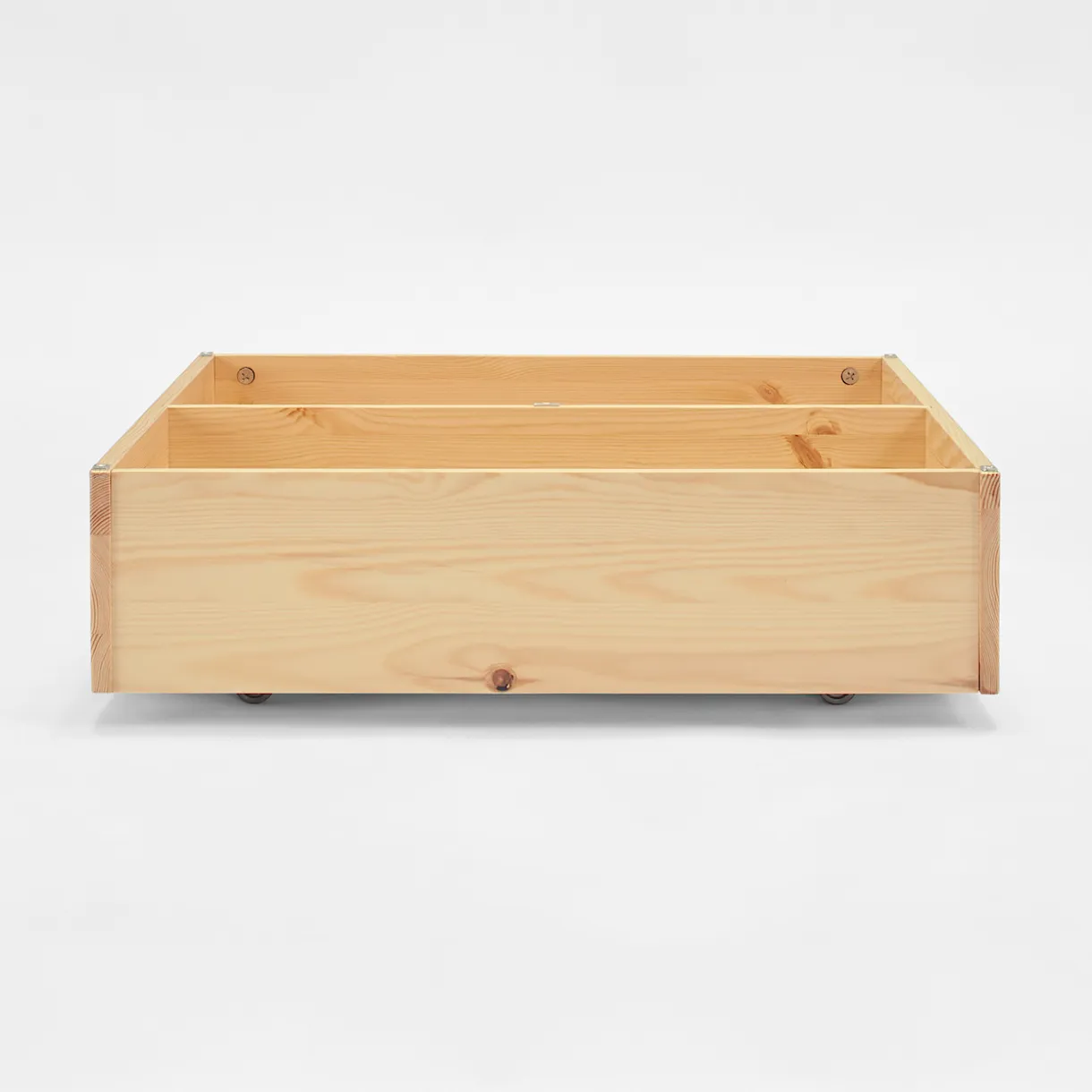 Tiroir de lit en pin avec séparateur