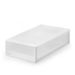 Tiroir de rangement empilable - [40 x 65 cm] - Hauteur 18 cm