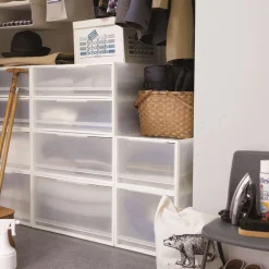 Tiroir de rangement empilable - [44 x 55 cm] - Hauteur 24 cm