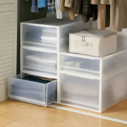 Tiroir de rangement empilable - [44 x 55 cm] - Hauteur 24 cm