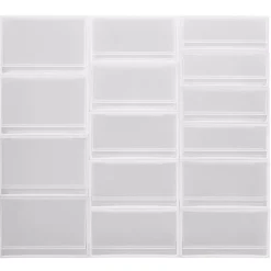 Tiroir de rangement empilable - [44 x 55 cm] - Hauteur 24 cm