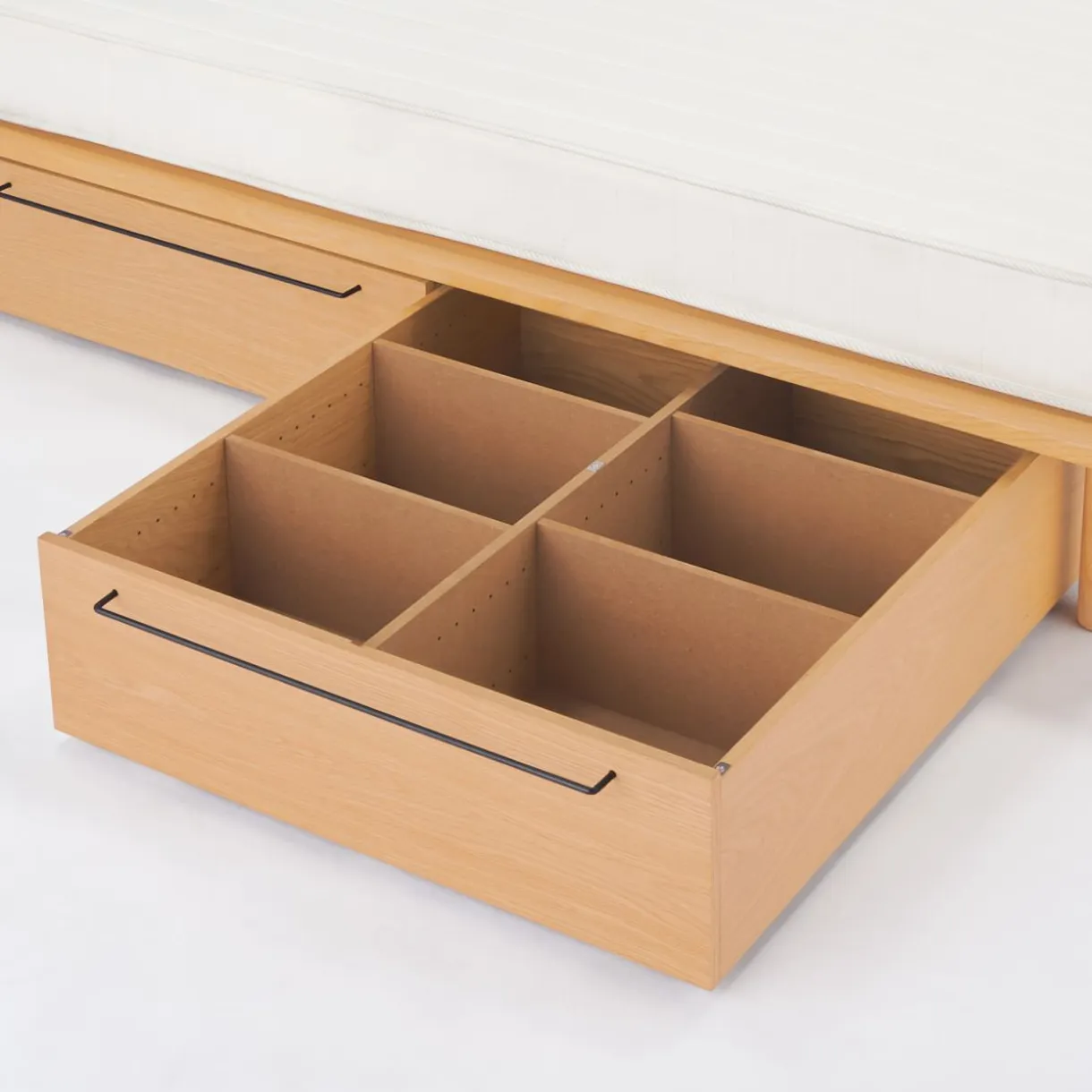 Tiroir en chêne pour lit plate‐forme 25 cm