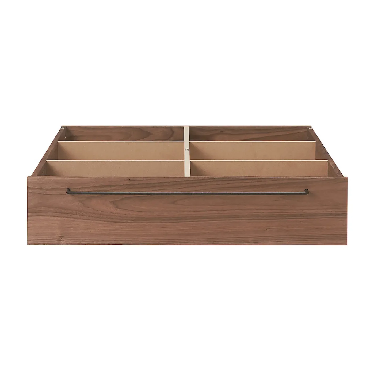 Tiroir en noyer pour lit plate‐forme